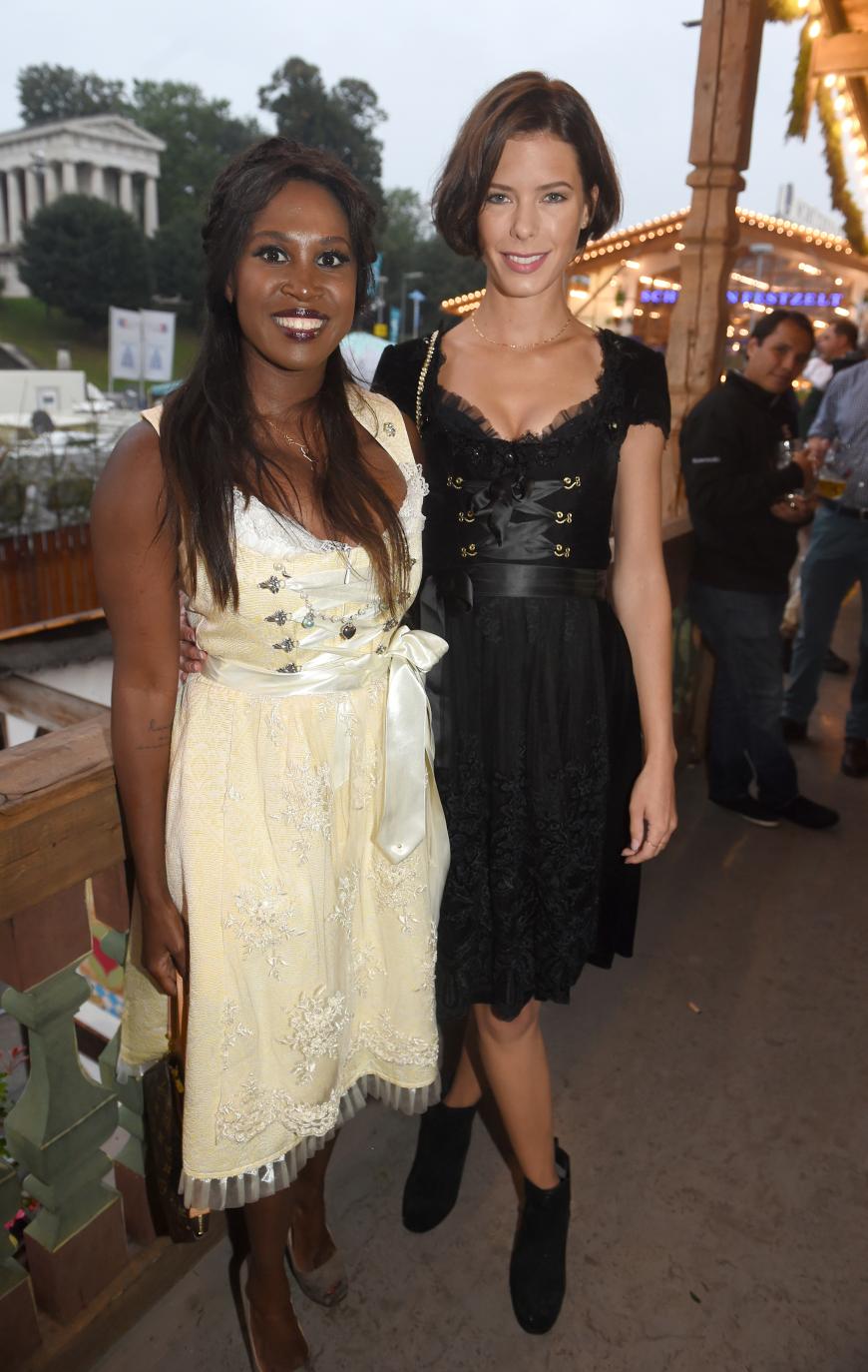 Motsi Mabuse und Model Julia Trainer