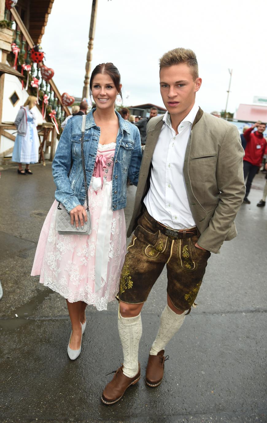 Joshua Kimmich mit Freundin Lina