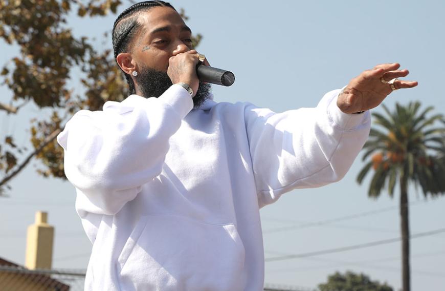 Rapper Nipsey Hussle wurde auf offener Straße erschossen.