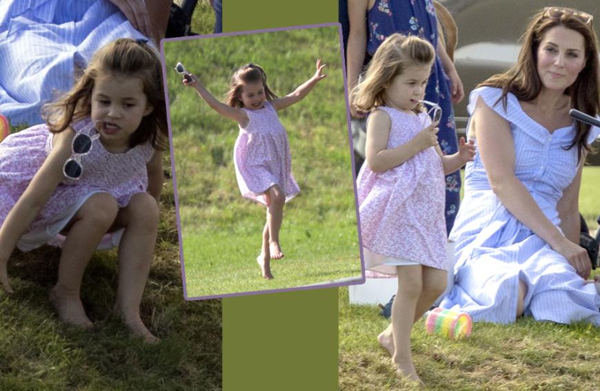 Sie tobt, tanzt und albert herum: Prinzessin Charlotte war der heimliche Star der