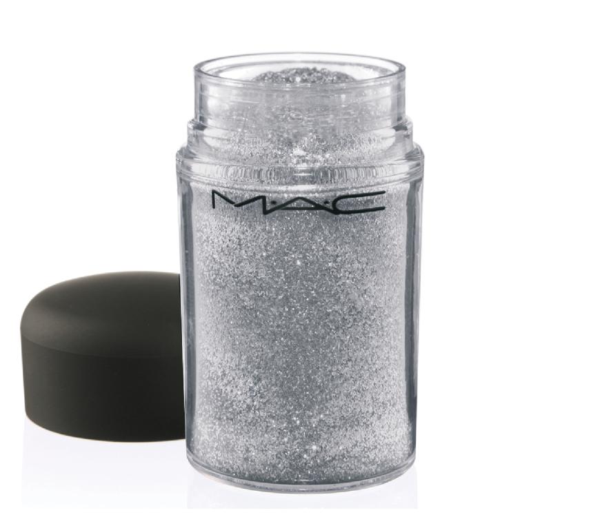 „Pro Glitter“ von Mac in „Silver“, ca. 24 Euro
