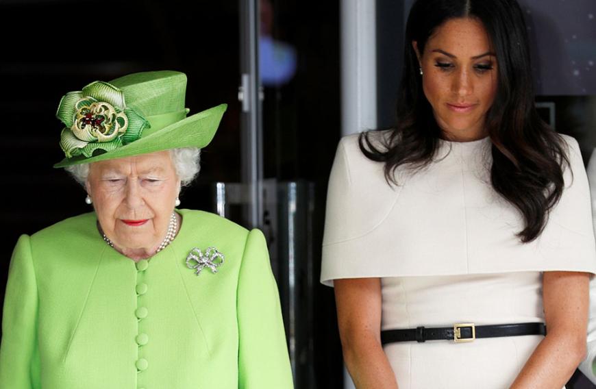 Die Fronten zwischen der Queen und Herzogin Meghan verhärten sich!