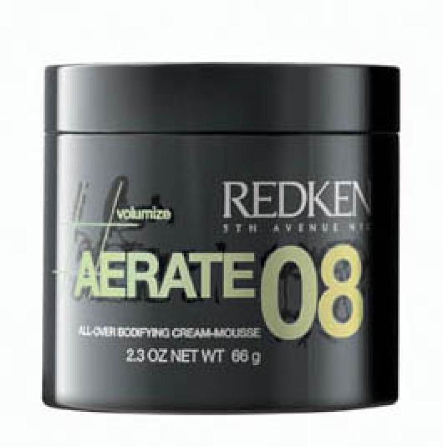 „Aerate 08 All-Over Bodifying Cream-Mousse“ von Redken, ca. 20 Euro, beim Friseur