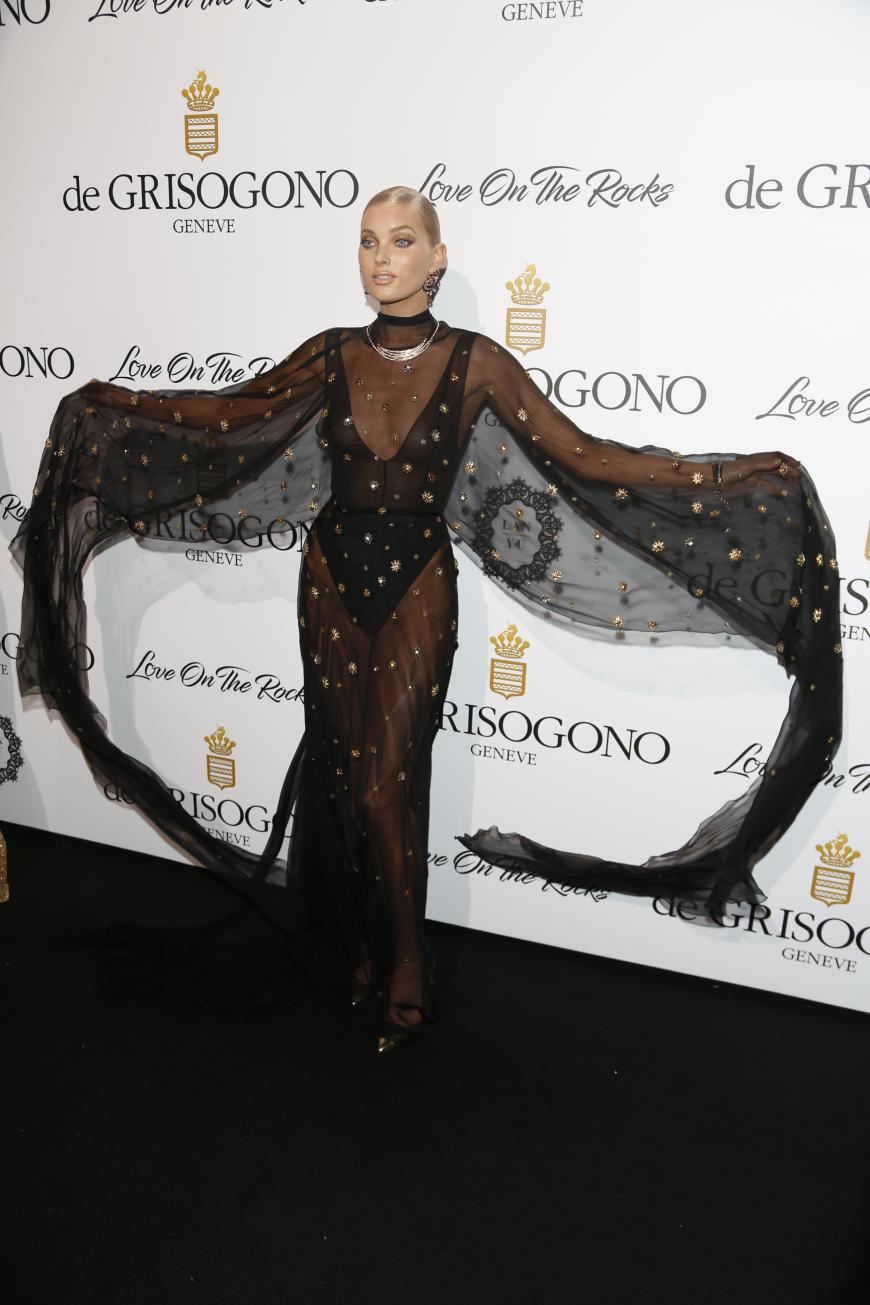 Elsa Hosk ist ein schwedisches Model, dessen Robe gestern Abend bei der