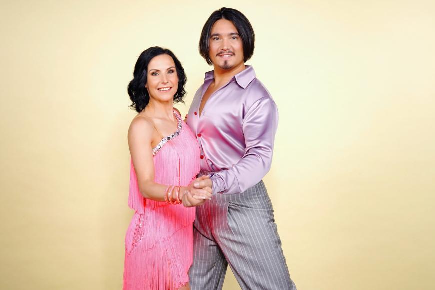 Sabrina Mockenhaupt und ihr Tanzpartner Erich Klann
Aus der Traum: Die Sportlerin konnte in der siebten Show weder Jury, noch Zuschauer von sich überzeugen. Für Sabrina Mockenhaupt ist bei