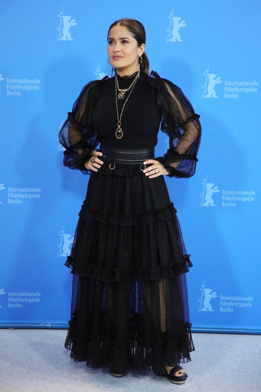 Black is beautiful: Hollywood-Star Salma Hayek
