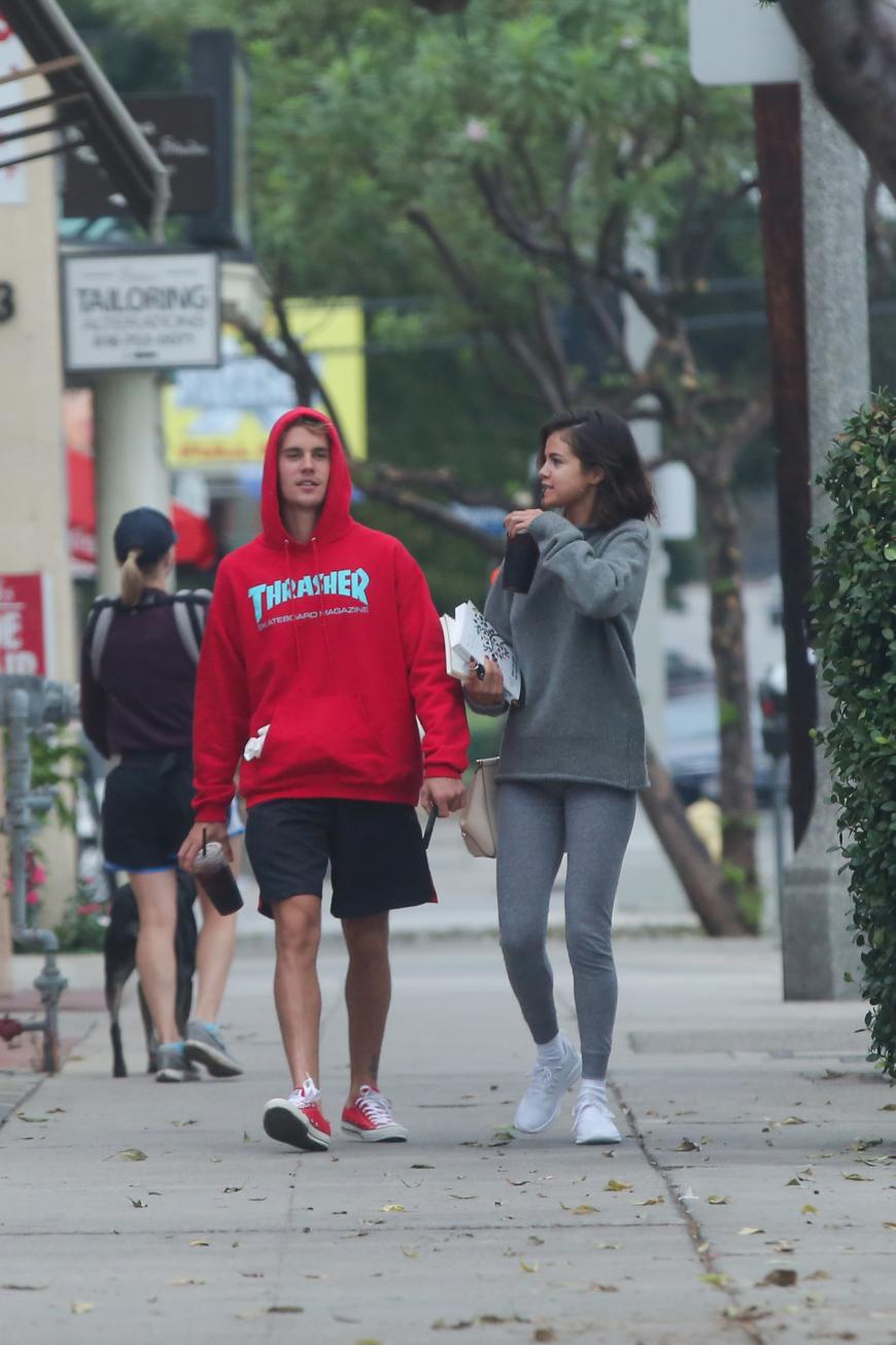 Selena Gomez und Justin Bieber zusammen in Los Angeles unterwegs