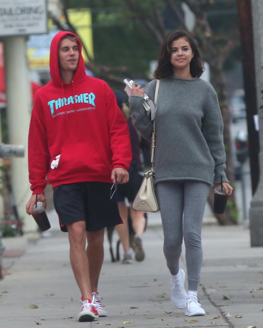 Selena Gomez und Justin Bieber zusammen in Los Angeles unterwegs