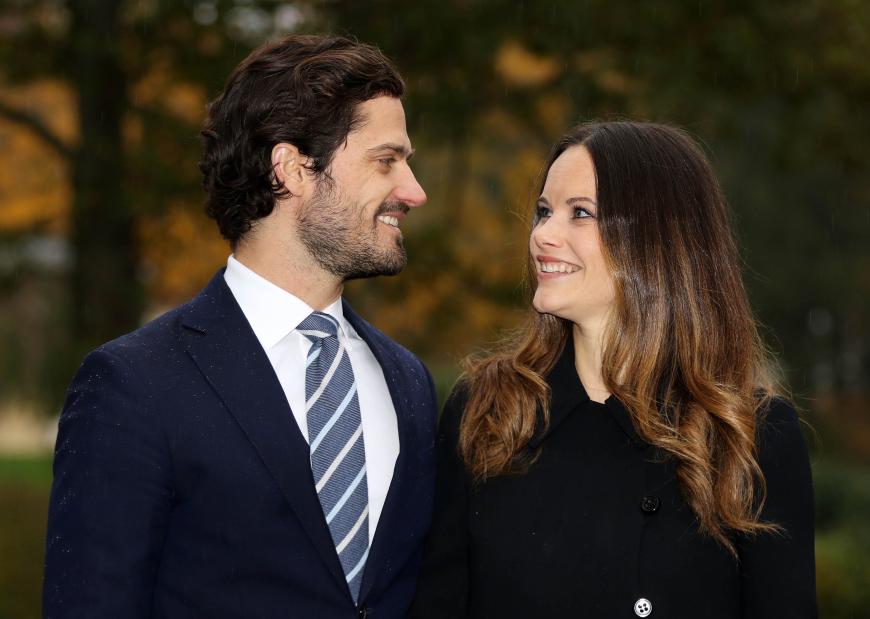 Am 21. Oktober 2016 zeigen sich Carl Philip und Sofia in der Provinz Värmland.