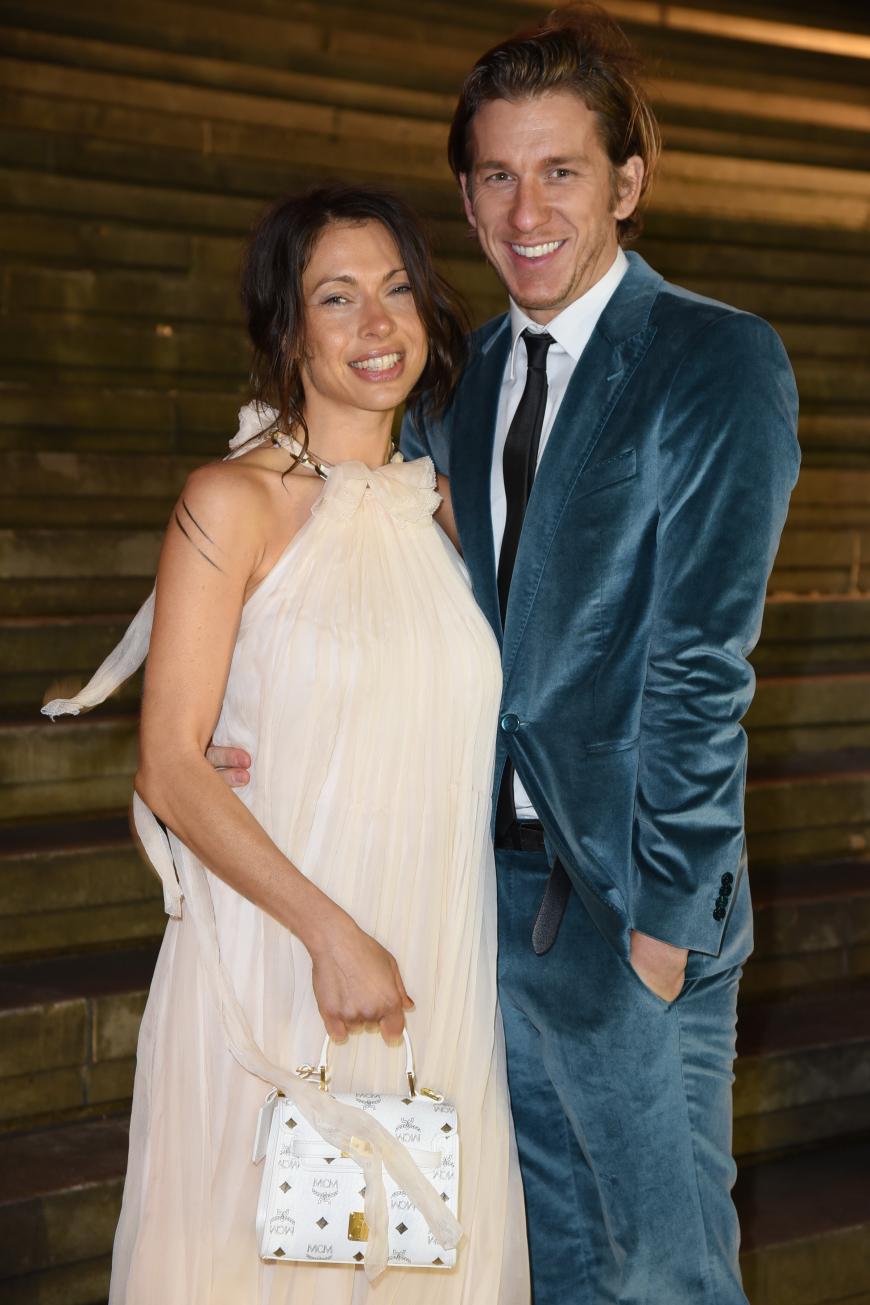 Jana Pallaske mit Ingo Raabe