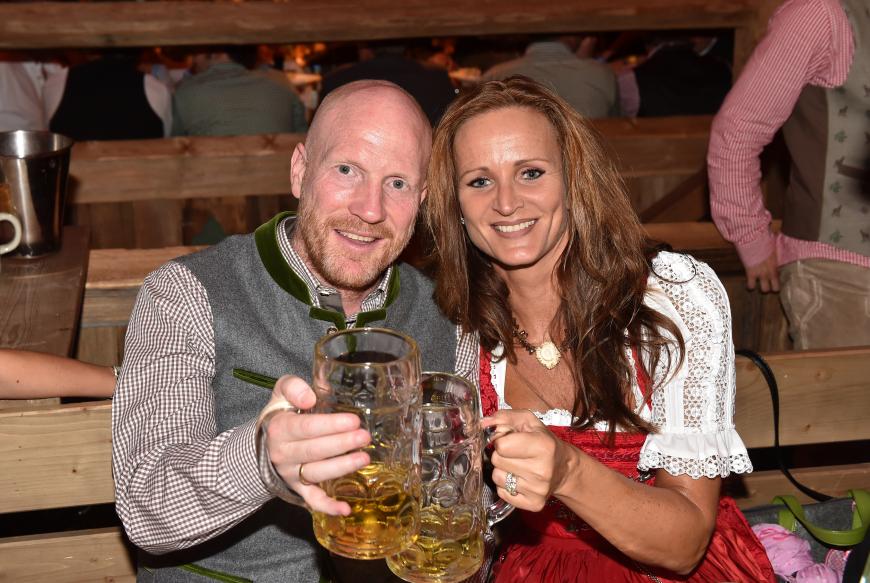 Matthias Sammer mit seiner Frau Karin