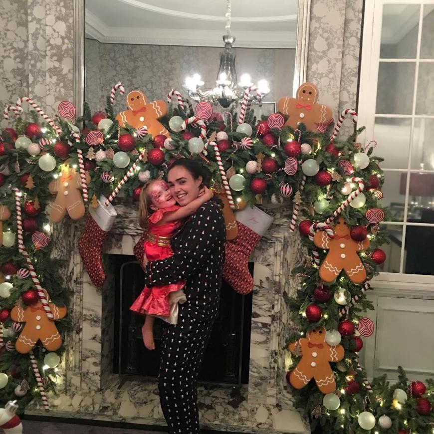 Weihnachten in XXL gibt's bei Familie Ecclestone.