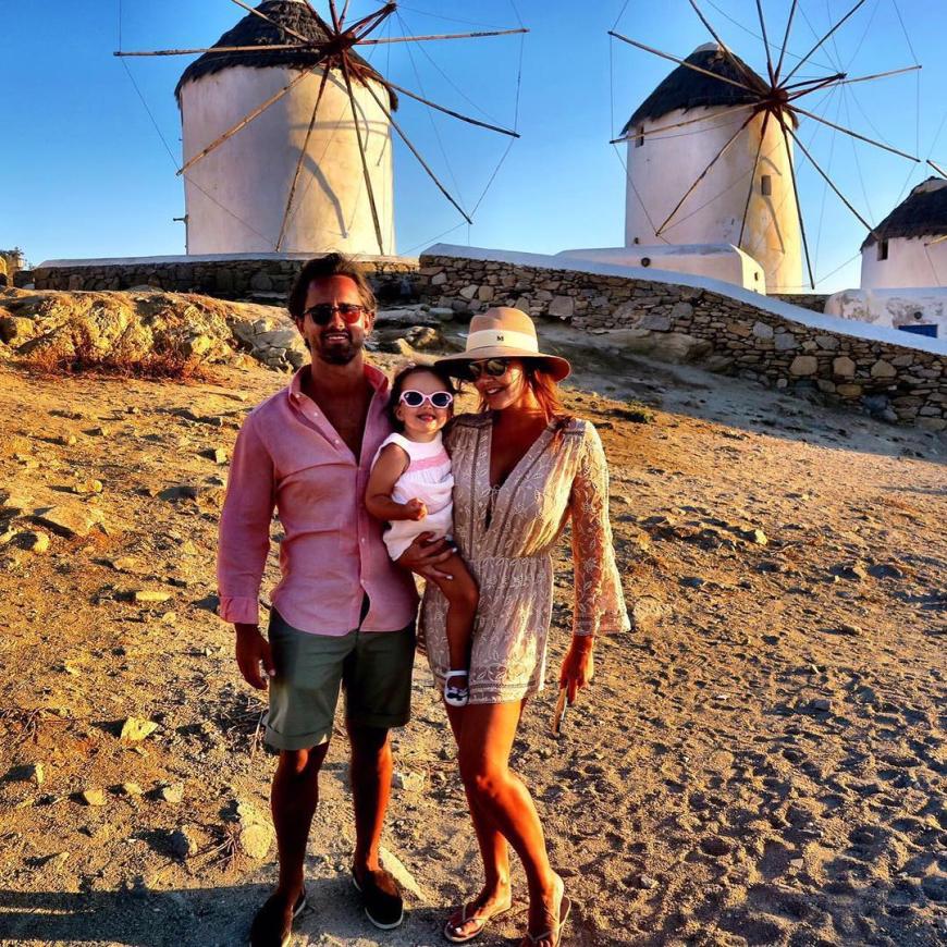 Awww! Süße Familie: Tamara Ecclestone mit ihrem Mann Jay Rutland und ihrer niedlichen Tochter Sophia
