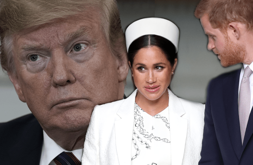 Zwischen Herzogin Meghan und Donald Trump herrschen negative Spannungen ...