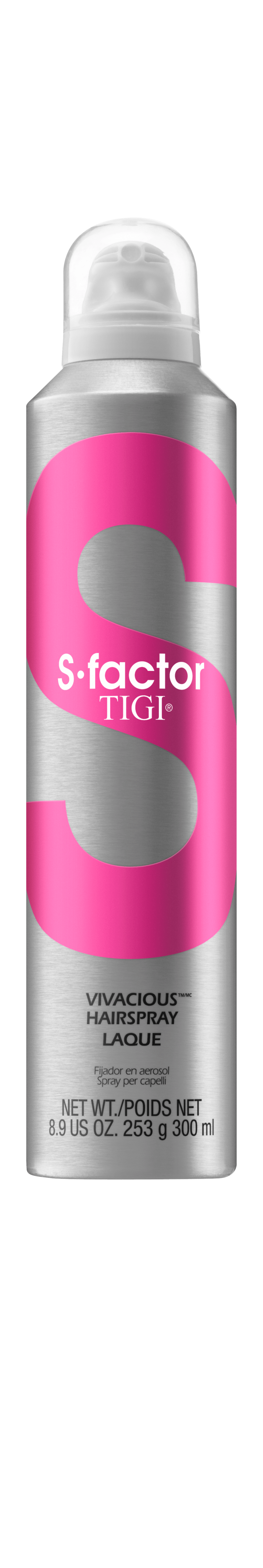 „Vivacious Hairspray“ von Tigi, ca. 19 Euro, beim Friseur