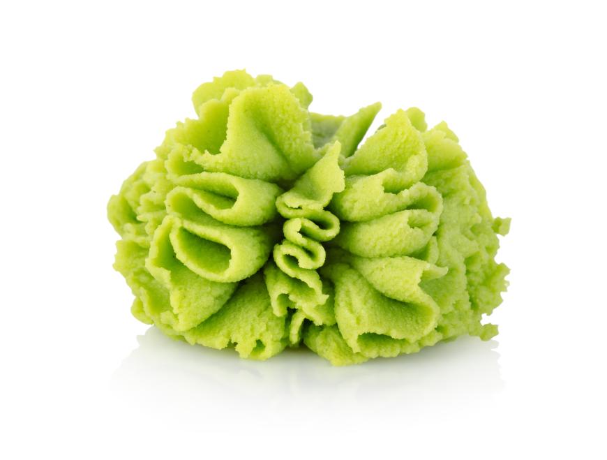 Wasabi ist eine Pflanzenart aus der Familie der Kreuzblütengewächse und wird auch japanischer Meerrettich oder Wassermeerrettich genannt.