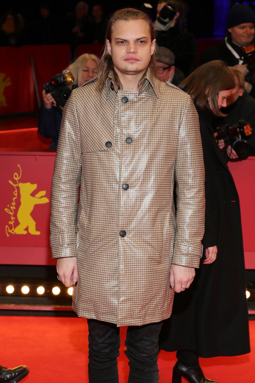 Wilson Gonzalez Ochsenknecht auf dem Red Carpet der Berlinale.