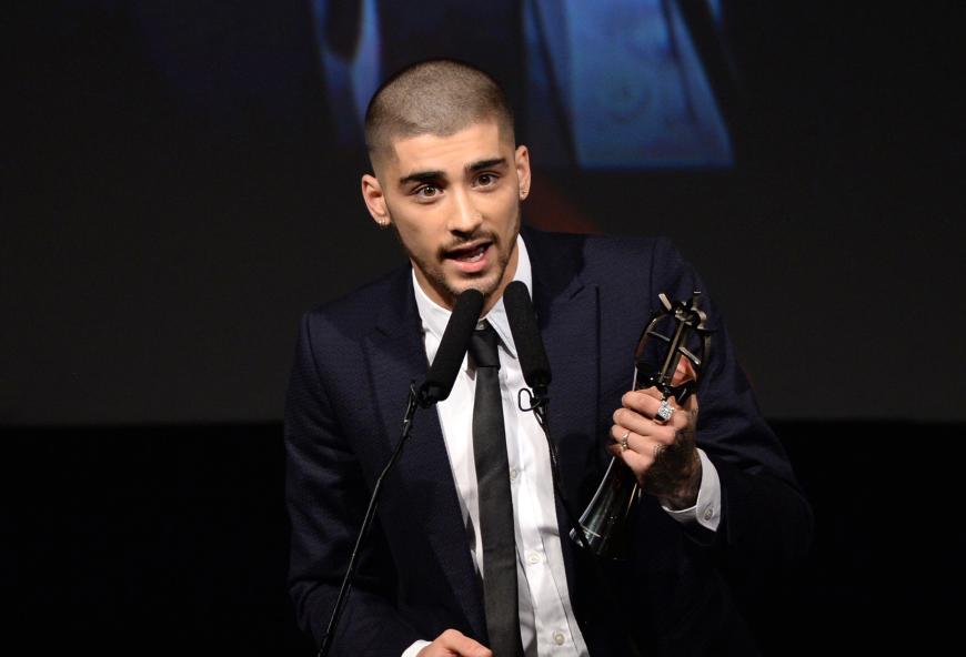Zayn Malik wurde für seine herausragenden Leistungen in der Musik ausgezeichnet.
