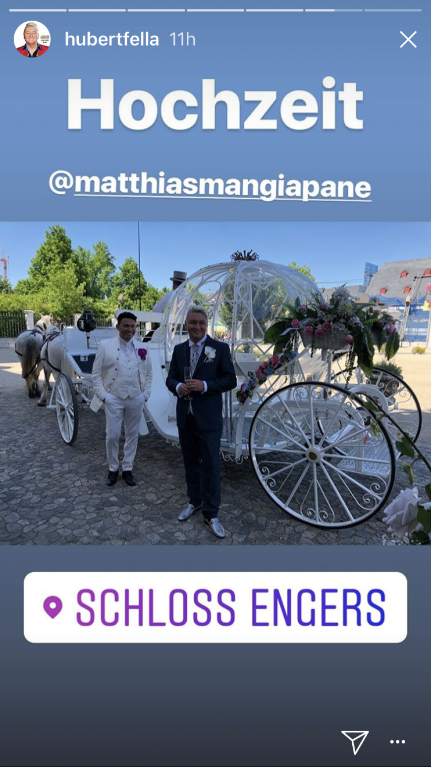 Matthias Mangiapane Hubert Fella Haben Geheiratet