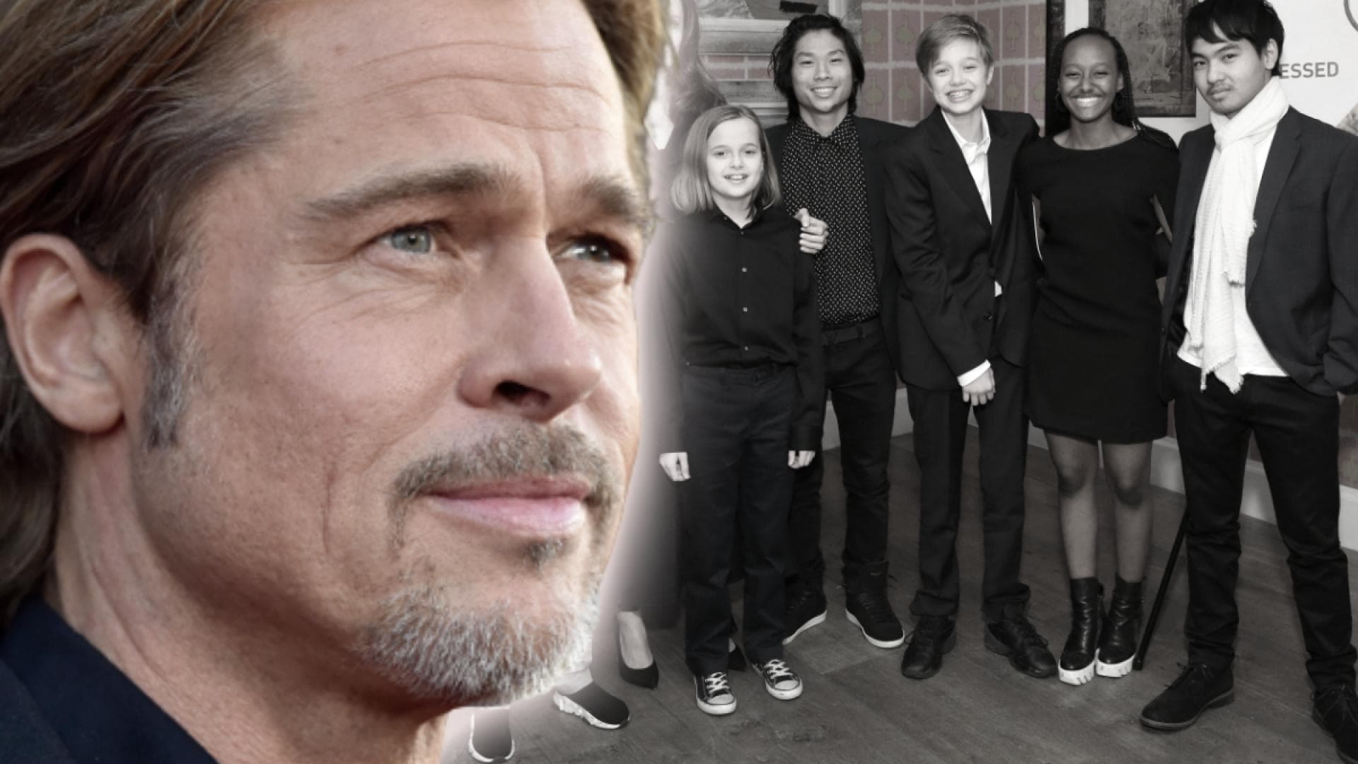 Brad Pitt Trauert Um Seine Mutter Seine Kinder Reagieren So - nj8bzqv