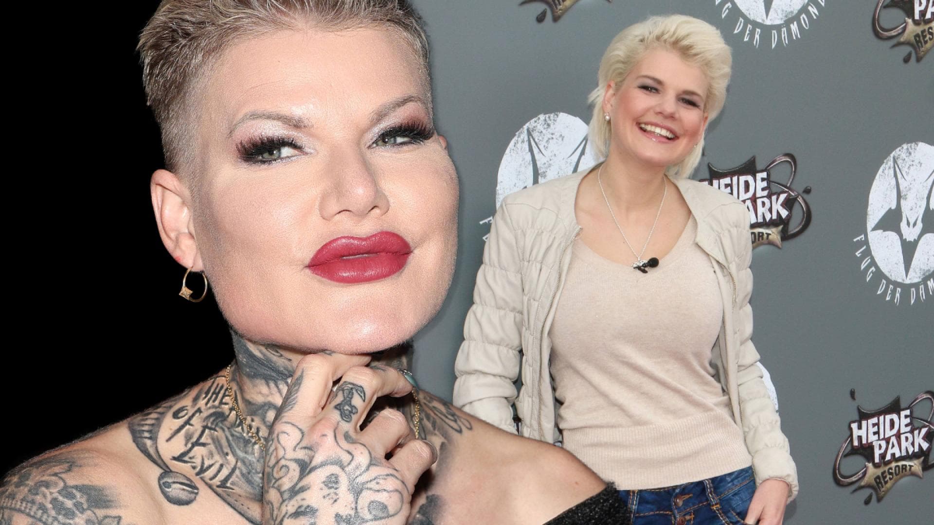 Melanie Müller damals & heute So sah sie vor ihren BeautyOPs aus