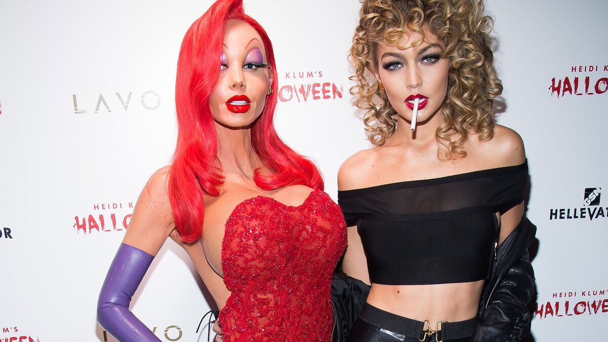 Ratsel Gelost So Sah Heidi Klums Sexy Halloween Outfit Aus Ok Magazin
