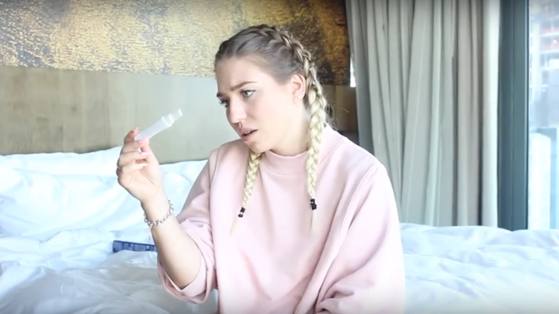 Bibi Heinicke Schwangerschaftstest Vor Laufender Kamera Ok