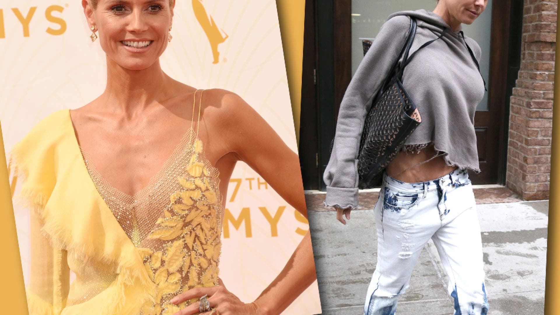 Heidi Klum Oben Ohne Auf Instagram Hat Sie Hans Franz Vergrossern Lassen