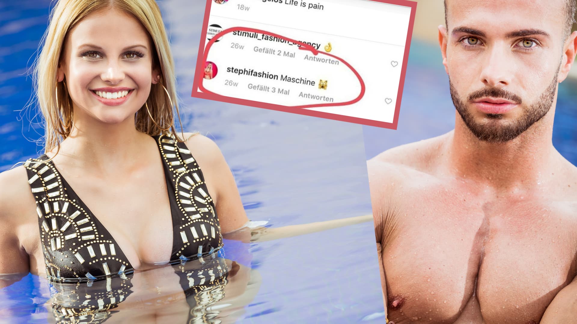 Love Island Waren Stephanie Julian Schon Vorher Ein Paar