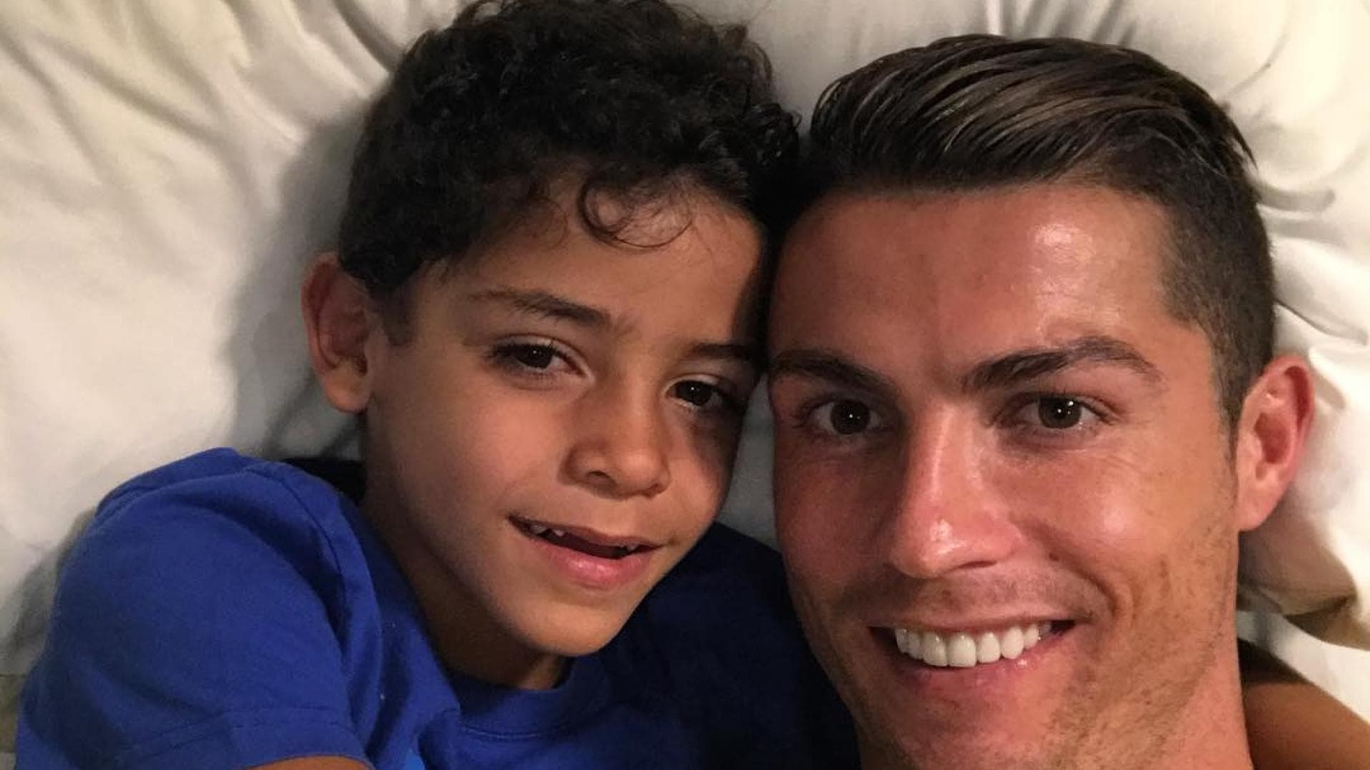 cristiano ronaldo junior halbnackt bei instagram