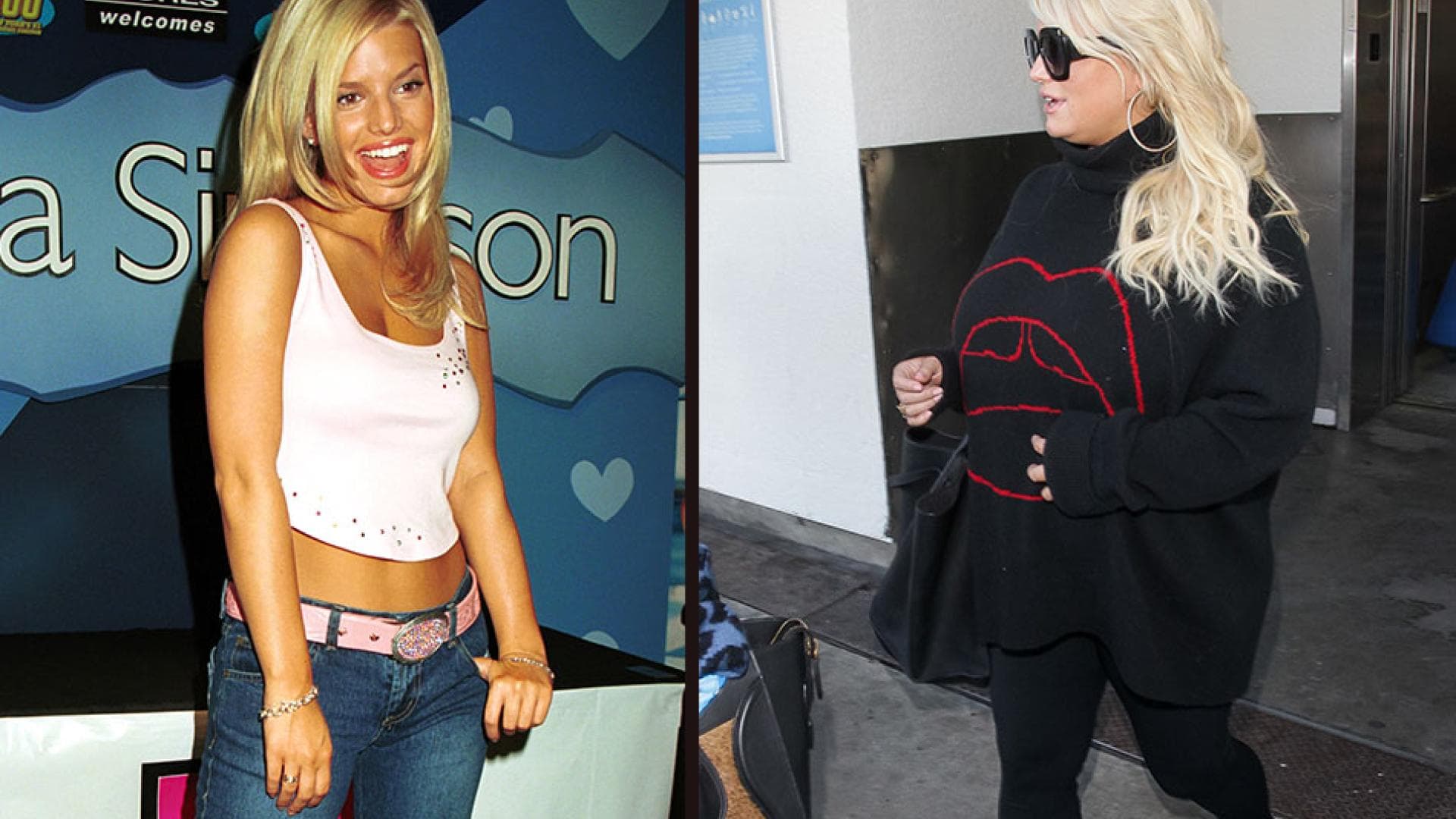 Schwangere Jessica Simpson Fast 90 Pfund Zugenommen