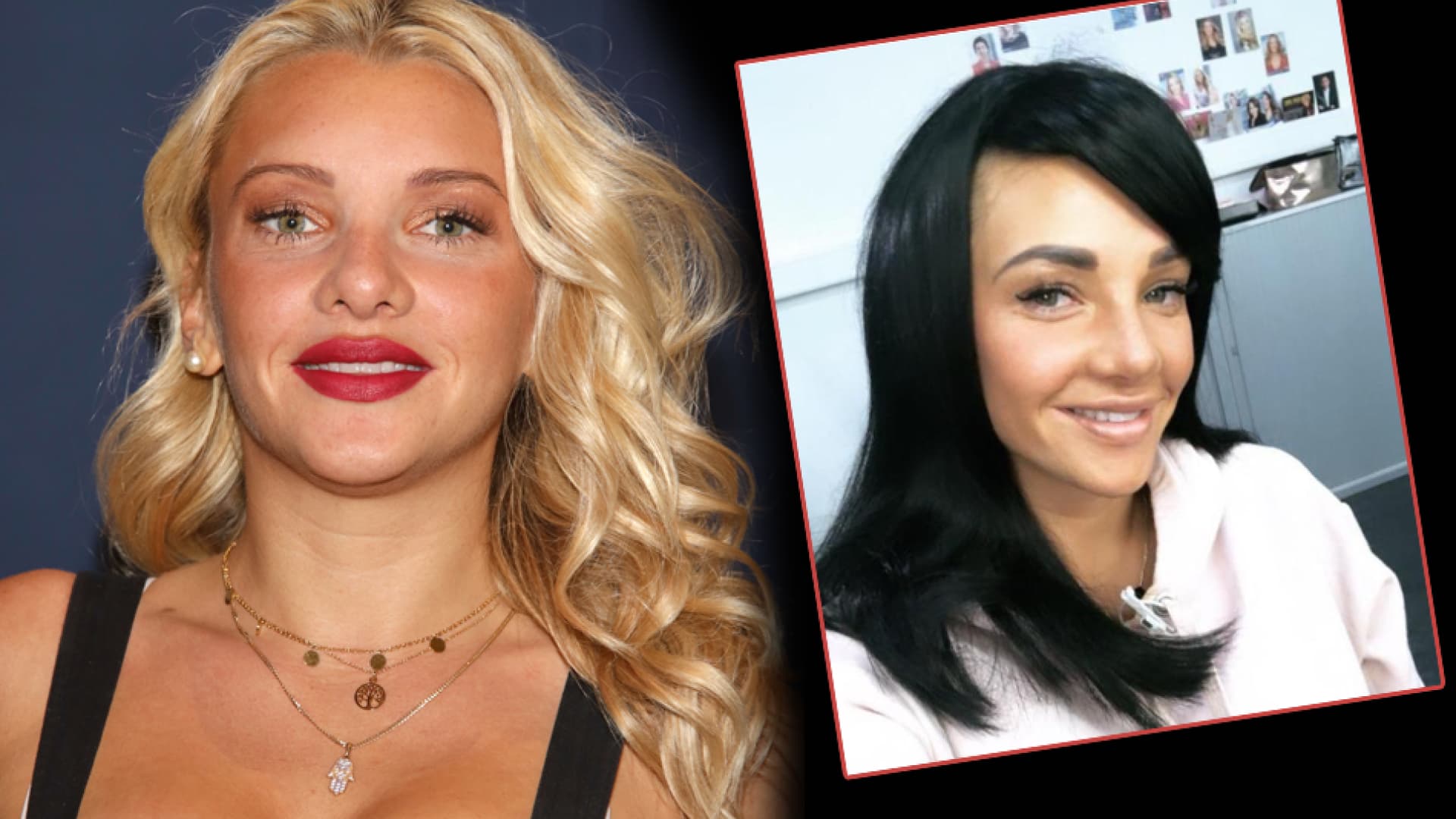 Evelyn Burdecki Sorgt Fur Frisur Schock Sie Hat Jetzt Schwarze Haare