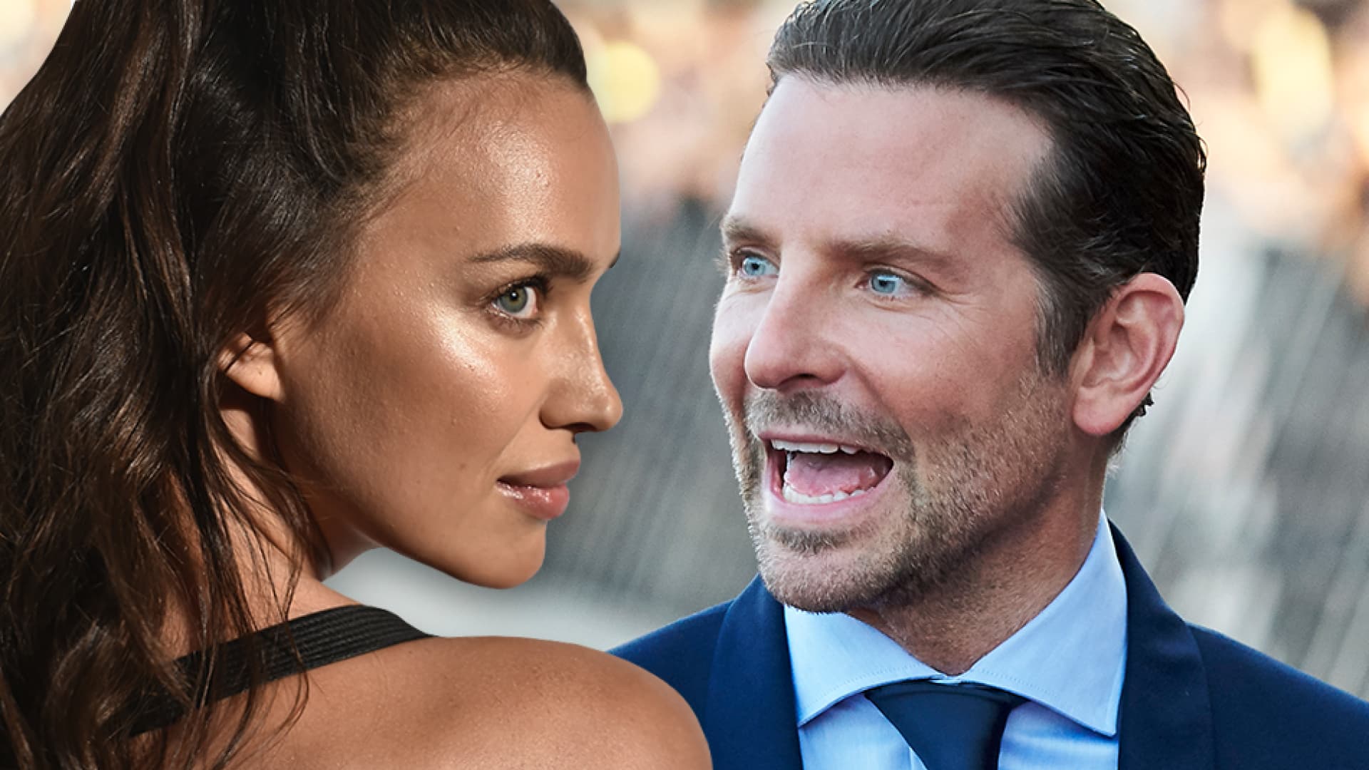 Irina Shayk and Lea Shayk Cooper Bradley Cooper.