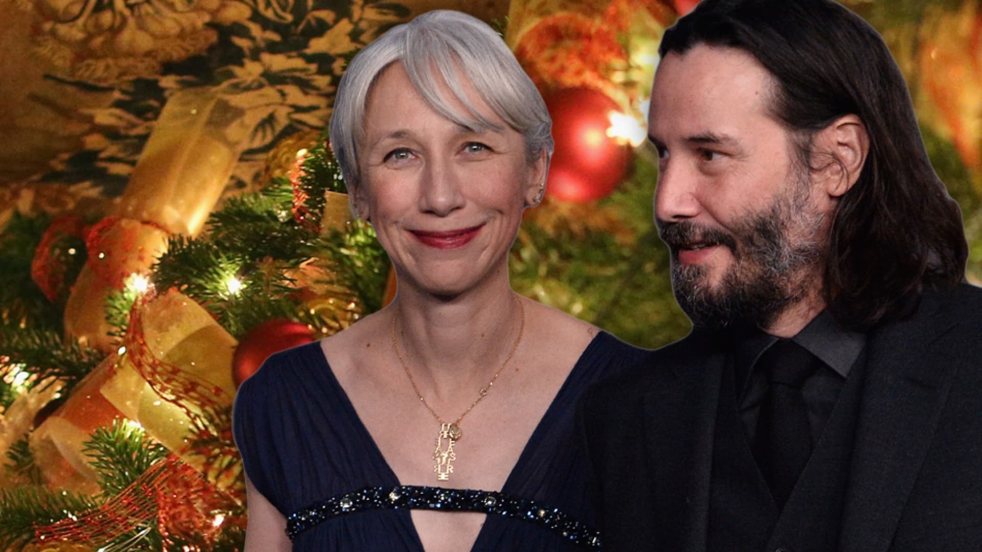 Keanu Reeves: Hochzeit unterm Weihnachtsbaum