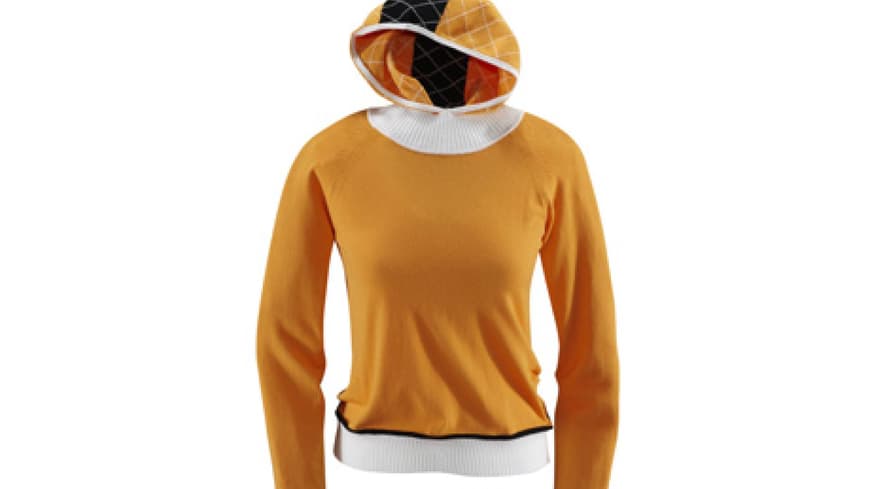 18. Oktober 2012: Gelb, gelb, gelb sind alle meine Kleider...Der Hoodie im Retro-Look ist von Apriori und ist für ca. 90 Euro erhältlich. 18. Oktober 2012: Gelb, gelb, gelb sind alle meine Kleider...Der Hoodie im Retro-Look ist von Apriori und ist für ca. 90 Euro erhältlich.