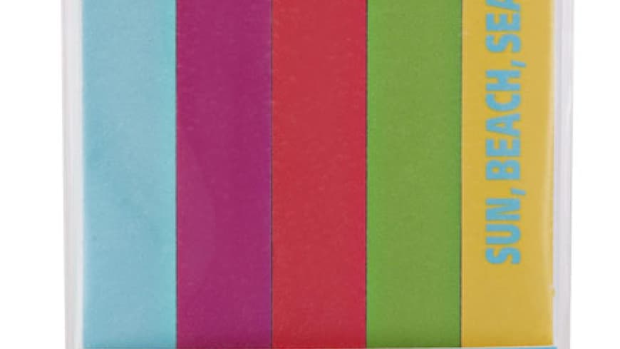 Colorblocking bei Nagelfeilen wunderbar! âWhat's up? Beach Babe Nail File set to go Colorblocking bei Nagelfeilen wunderbar! âWhat's up? Beach Babe Nail File set to go