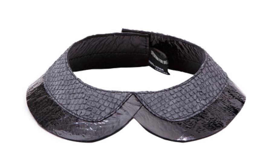 7. November 2012: Kragen=Accessoire, auf das wir einfach nicht mehr verzichten können(und wollen). Diese Leder-Variante ist von Drykorn, ca. 110 Euro 7. November 2012: Kragen=Accessoire, auf das wir einfach nicht mehr verzichten können(und wollen). Diese Leder-Variante ist von Drykorn, ca. 110 Euro