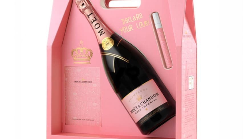 Ein Toast auf die Liebe:Die Magnumflasche âMoët Rosé Impérial Ein Toast auf die Liebe:Die Magnumflasche âMoët Rosé Impérial