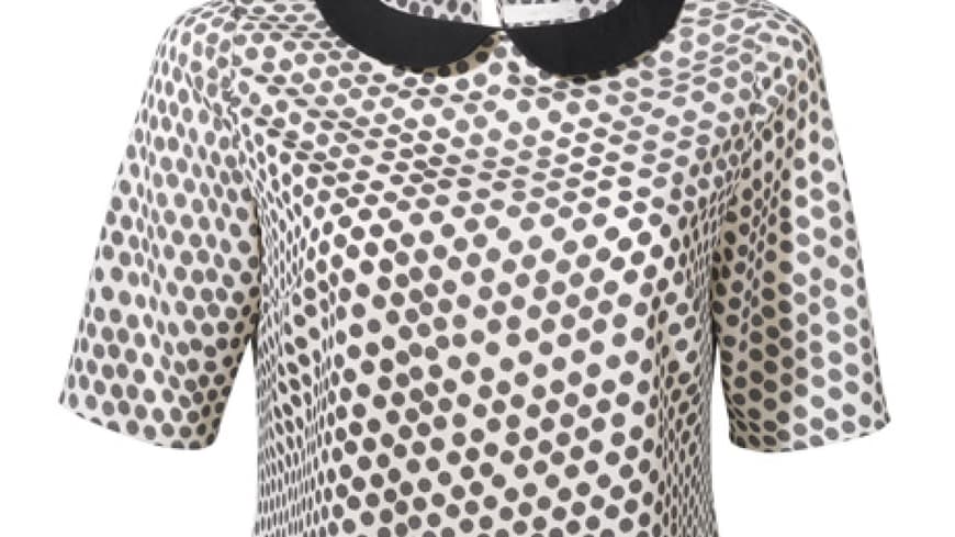 17. August 2012: Passt zu Jeans und Bleistiftrock: Shirt mit Bubikragen von Jake's, ca. 35 Euro 17. August 2012: Passt zu Jeans und Bleistiftrock: Shirt mit Bubikragen von Jake's, ca. 35 Euro