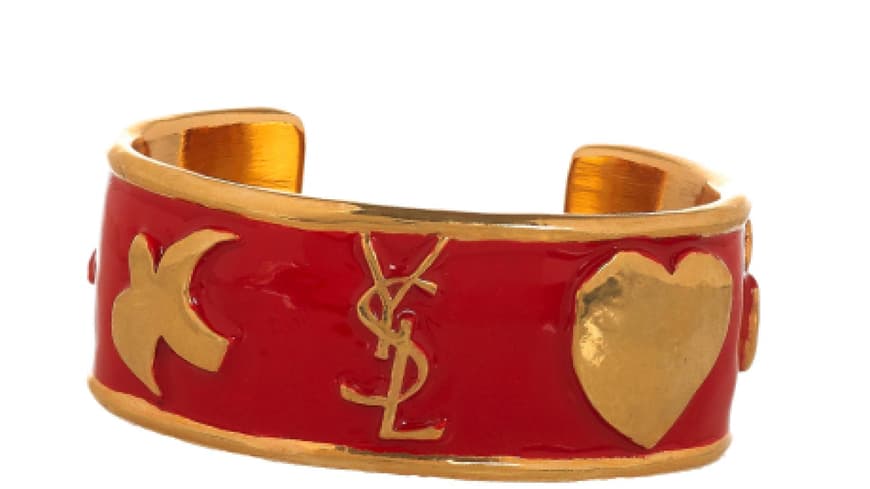 Armreif von Yves Saint Laurent über net-a-porter.com, ca. 250 Euro Armreif von Yves Saint Laurent über net-a-porter.com, ca. 250 Euro