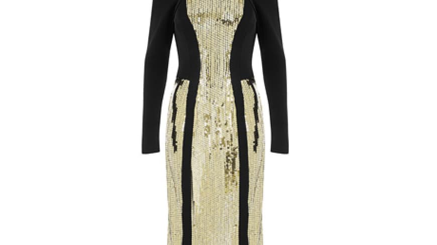 Wir feiern die ganze Nacht – und zwar in diesem Abendkleid von Debenhams, ca. 235 Euro Wir feiern die ganze Nacht – und zwar in diesem Abendkleid von Debenhams, ca. 235 Euro