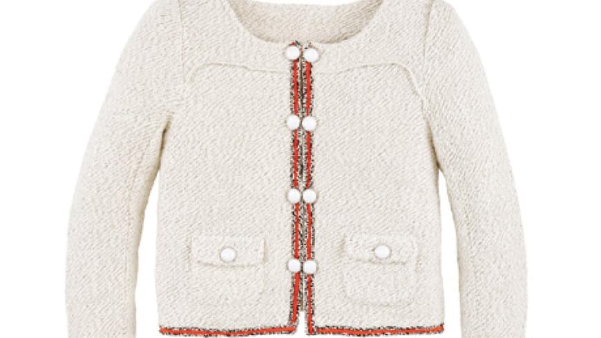 16. Oktober 2012: Wir lassen die Sixties wieder aufleben! Mit der Kastenjacke von Review, ca. 60 Euro, kein Problem. Die passt prima zu engen Jeans, angesagten Pencilskirts oder Boyfriend-Pants. 16. Oktober 2012: Wir lassen die Sixties wieder aufleben! Mit der Kastenjacke von Review, ca. 60 Euro, kein Problem. Die passt prima zu engen Jeans, angesagten Pencilskirts oder Boyfriend-Pants.