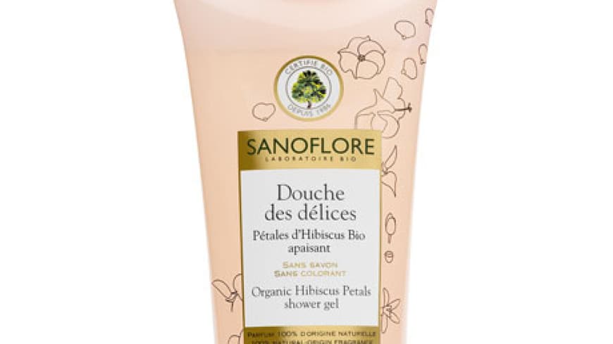 Natürlich sauber! Das Duschgel reinigt mit Bio-Tensiden und duftet dabei verführerisch nach Hibiskus-Blüte: âDouche de délices Natürlich sauber! Das Duschgel reinigt mit Bio-Tensiden und duftet dabei verführerisch nach Hibiskus-Blüte: âDouche de délices