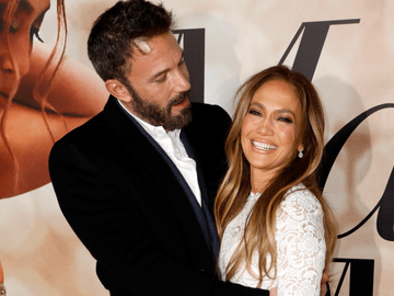 Ben Affleck und Jennifer Lopez glücklich