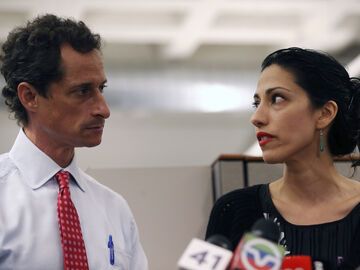 Huma Abedin und Anthony Weiner - Sexting-Skandal