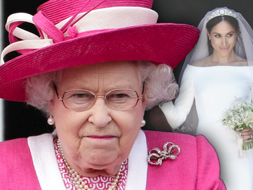 Queen Elizabeth II. nicht begeistert - Meghan 2018 im Brautkleid