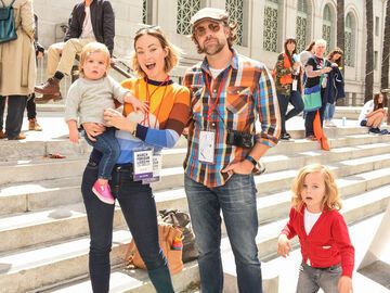 Olivia Wilde mit Ex-Verlobtem Jason Sudeikis und den gemeinsamen Kindern Daisy und Otis