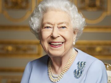 Letztes offizielles Portrait der Queen Elizabeth II.