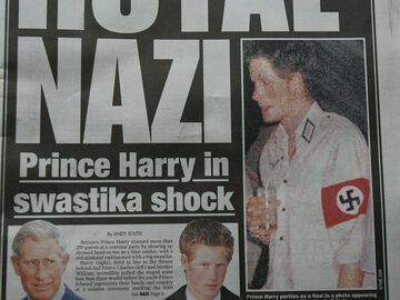 Prinz Harry: Nazi-Skandal "New York Post"