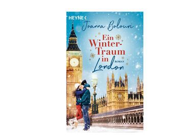 Ein Wintertraum in London Weihnachtsbuch Cover von Joanna Bolouri